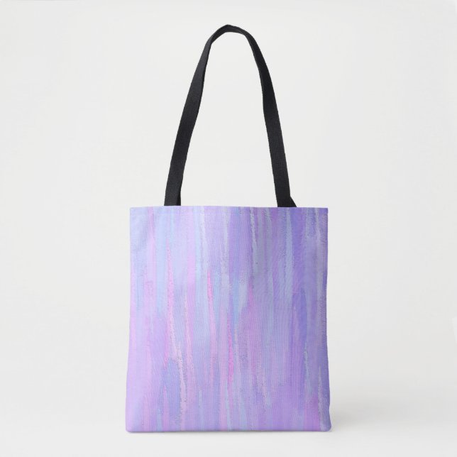 Pastel Brush Strokes Tasche (Vorderseite)