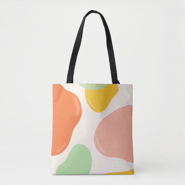 Pastel Bubbles Tasche (Vorderseite)