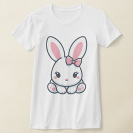 Pastel Bunny Charm T-Shirt