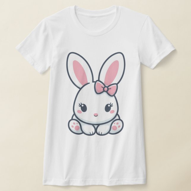 Pastel Bunny Charm T-Shirt (Ablage )