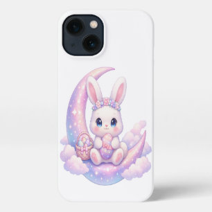 Pastel Bunny Mond iPhone-Hülle iPhone Hülle