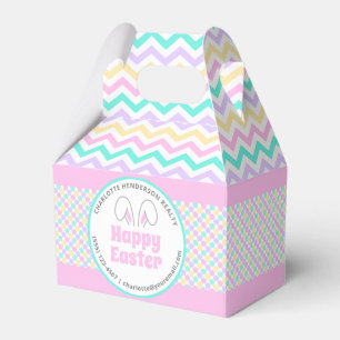 Pastel Bunny Oars Happy Oaster Gastgeschenk Box Geschenkschachtel