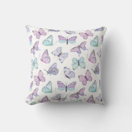 Pastel Butterfly Dream Pillow Kissen