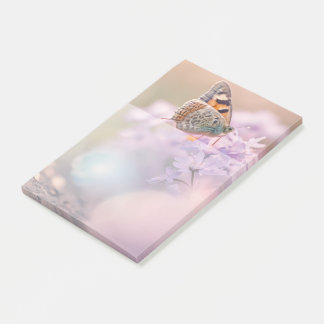 Pastel Butterfly Garden Post-it Klebezettel