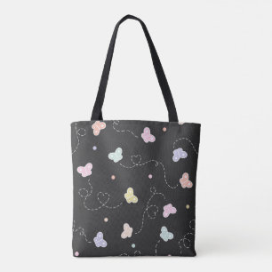 Pastel Butterfly Tote Bag - Niedlich & Whimsikal Tasche