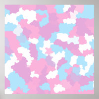Pastel Camouflage Abstrakt Art Muster