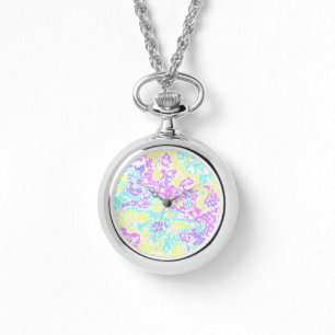 Pastel-Camouflage Armbanduhr