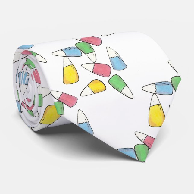 Pastel Candy Mais Osterkorb Krawatte (Gerollt)