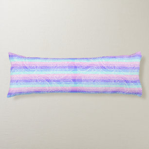 Pastel Candy Wirbel Streifenfantasiemuster Seitenschläferkissen