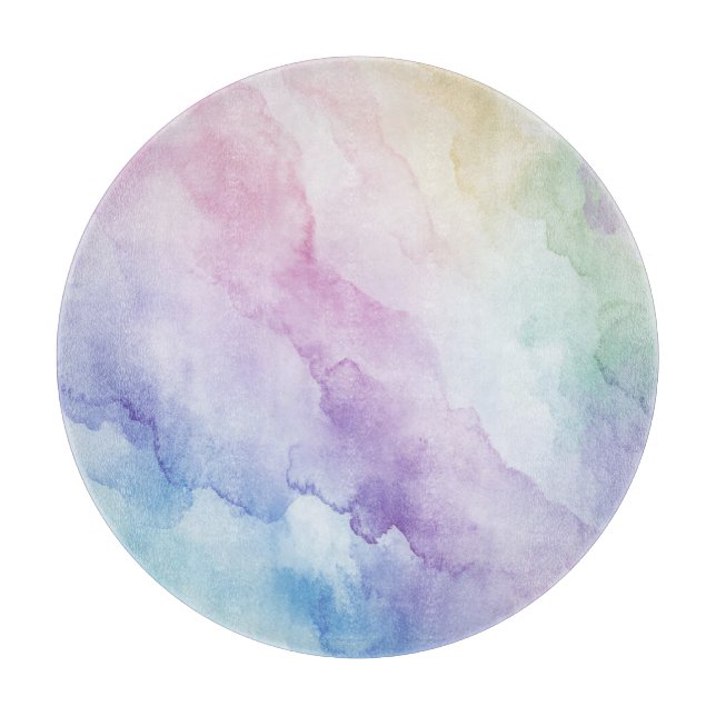 Pastel Charm Untersetzer Schneidebrett (Vorderseite)