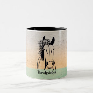 Pastel Cheval Artistique Lovin' Gal Mug