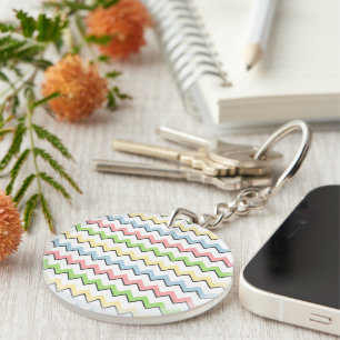 Pastel Chevron-Drop Shadow par Shirley Taylor