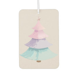 Pastel Christmas Tree Autolufterfrischer