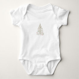 Pastel Christmas Tree Baby Tee T-Shirt
