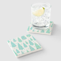 Pastel Christmas Tree Forest