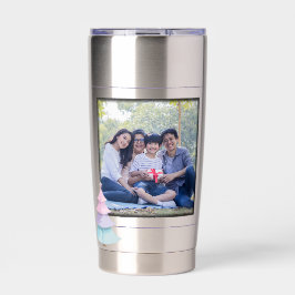 Pastel Christmas Tree Thermobecher