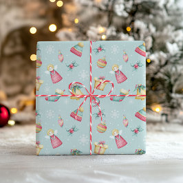 Pastel Christmas Wrapping Paper Geschenkpapier