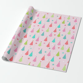 Pastel Christmas Wrapping Paper Geschenkpapier