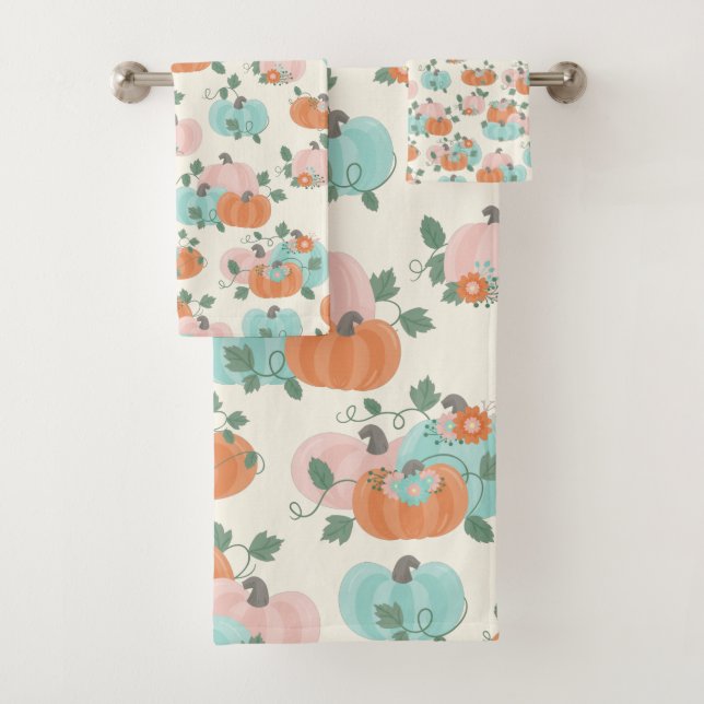Pastel Citrouille Motif Illustration élégant (En situation)