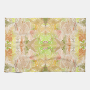 Pastel Citrus Aquarell Designer Druckmuster Geschirrtuch