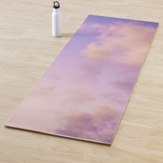 Pastel Cloud & Sakura (two sided design) Yogamatte (Beispiel)