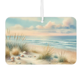 Pastel Coastal Dunes Watercolor Autolufterfrischer