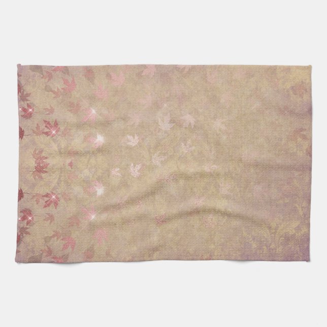 Pastel Colorful Feuille serviette de cuisine (Horizontal)