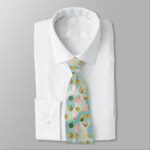 Pastel Confetti Glitzer Abstraktes Muster (2) Krawatte