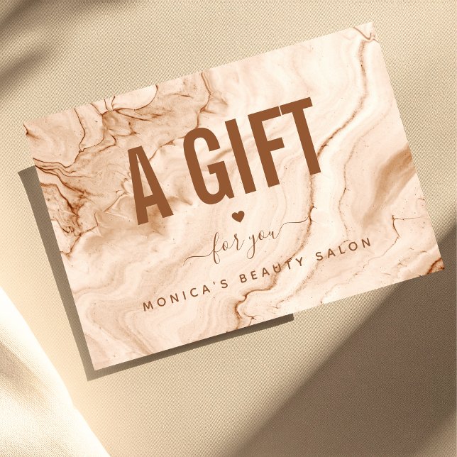 Pastel Cream Marble Chic Ristorante La Lanchetta L (Von Creator hochgeladen)