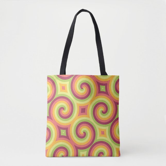 Pastel Cross Wirbel Tasche (Vorderseite)