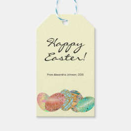 Pastel Custom Business Sponsor Ostereier Jagd Geschenkanhänger