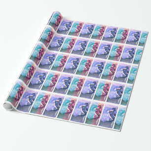 Pastel Dancers Geschenkpapier