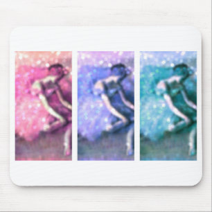 Pastel Dancers Mousepad