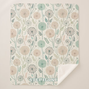 Pastel Dandelion Dreams - Whimsical Floral (2) Sherpadecke