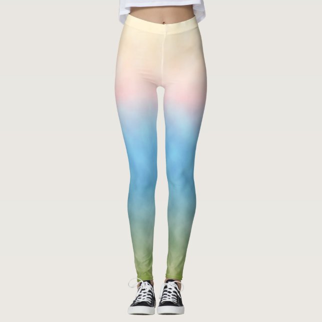 Pastel Dawn Leggings (Vorderseite)