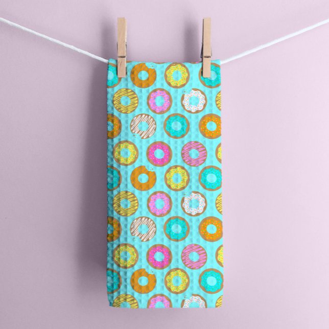 Pastel Delicious Donut Desserts Küchentücher (Von Creator hochgeladen)