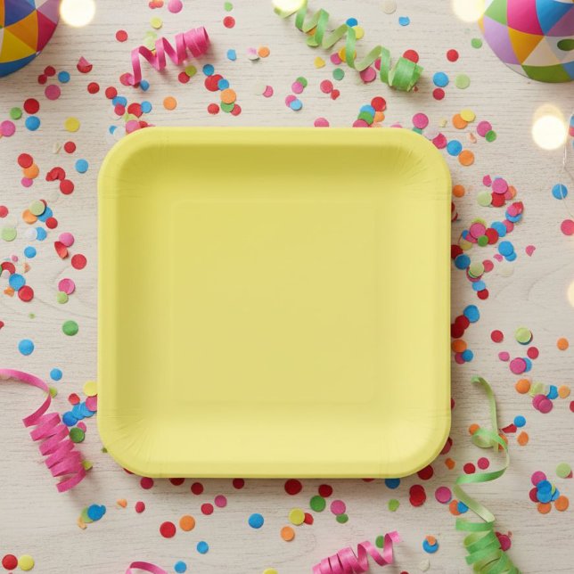 Pastel disposable plates - Party paper plates  Pappteller (Von Creator hochgeladen)