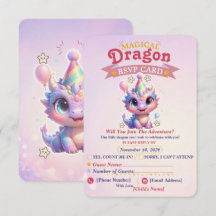 Pastel-Drache-Geburtstags-Abenteuer-RSVP-Karte