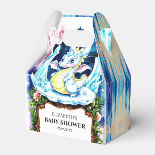 Pastel Dragon Baby Dusche Geschenkschachtel