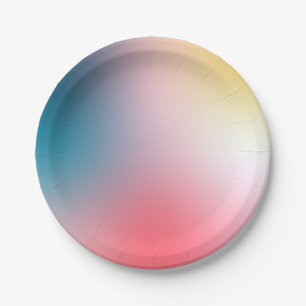 Pastel Dream Gradient für Party-Teller Pappteller