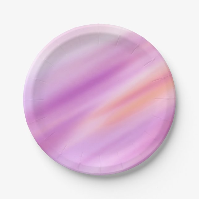 Pastel Dreams Paper Plate Pappteller (Vorderseite)