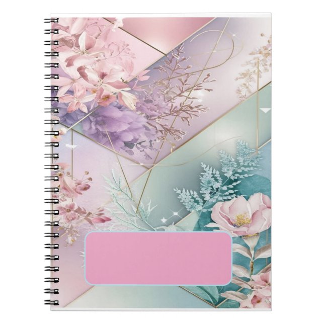 Pastel Dreamscape Spiral Notebook Notizblock (Vorderseite)