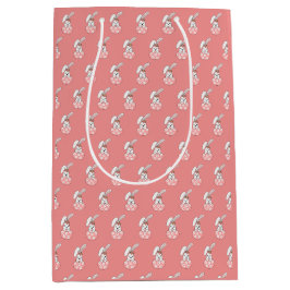 Pastel Easter Gift Bag - Personalisiert & feierlic Mittlere Geschenktüte