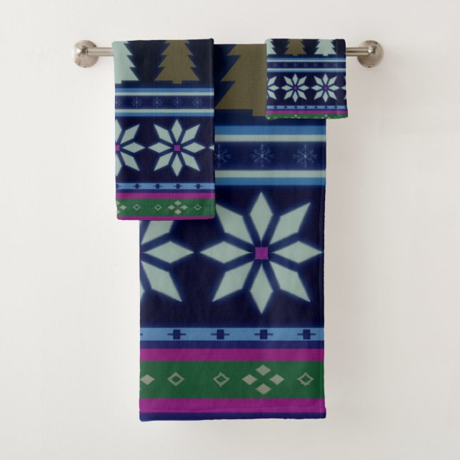 Pastel Fair isle Christmas 2 (En situation)