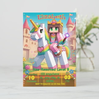 Pastel Fairy Geburtstagsparty Einladung