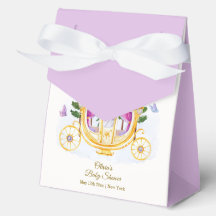 Pastel Fairytale Princess Carriage Baby Shower