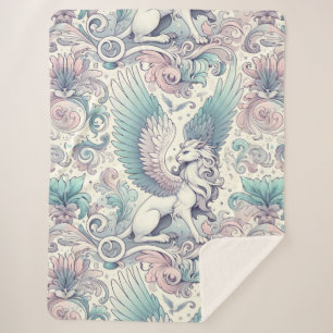 Pastel Fantasy Griffin Sherpadecke