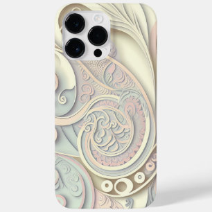 PASTEL FARBIERT EMBOSSED SEHEN ORNAMENTATION Case-Mate iPhone 14 PRO MAX HÜLLE