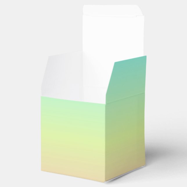 Pastel Favor Box Geschenkschachtel (Geöffnet)