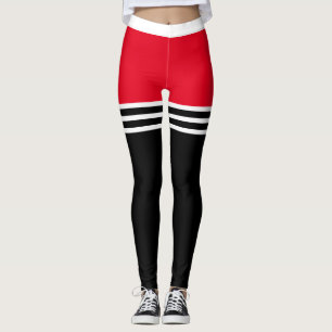 Pastel   Fett gefärbte Farbmischung mit weißen O Leggings